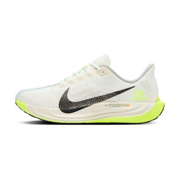 USED Nike Pegasus Plus Men's Road Running ShoesSail/Pale Ivory/Volt/Black-Sz 11